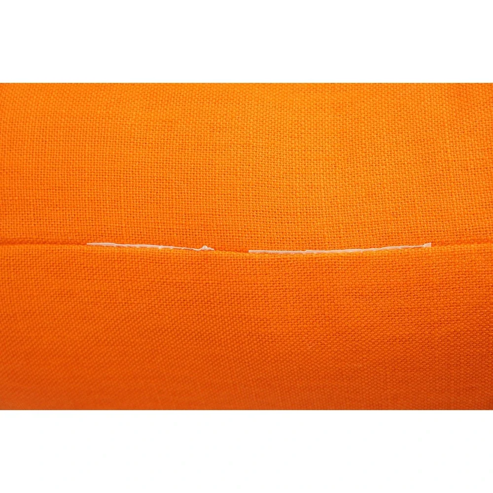 Lauren Ralph Lauren Outdoor Bolster Pillows Set of 2 Orange RLL Logo Canvas Good